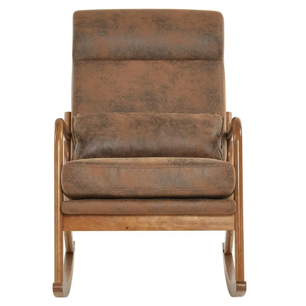 Wiley Modern Cushioned Rocking Armchair - Image 3
