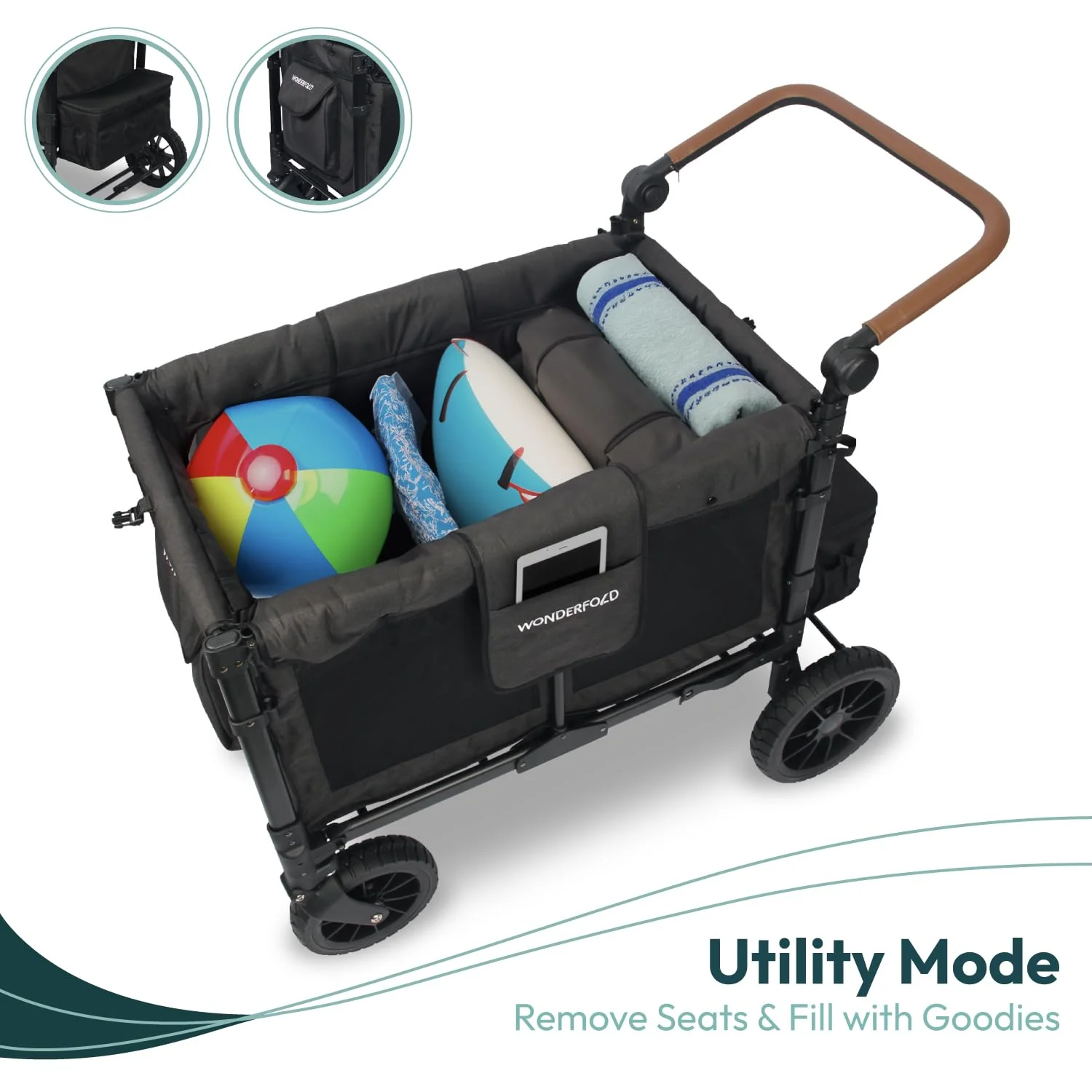 Wonderfold W4 Luxe Pro Baby Stroller - Image 4