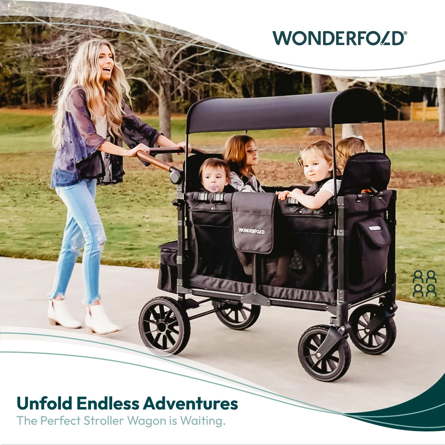 Wonderfold W4 Luxe Pro Baby Stroller - Image 6