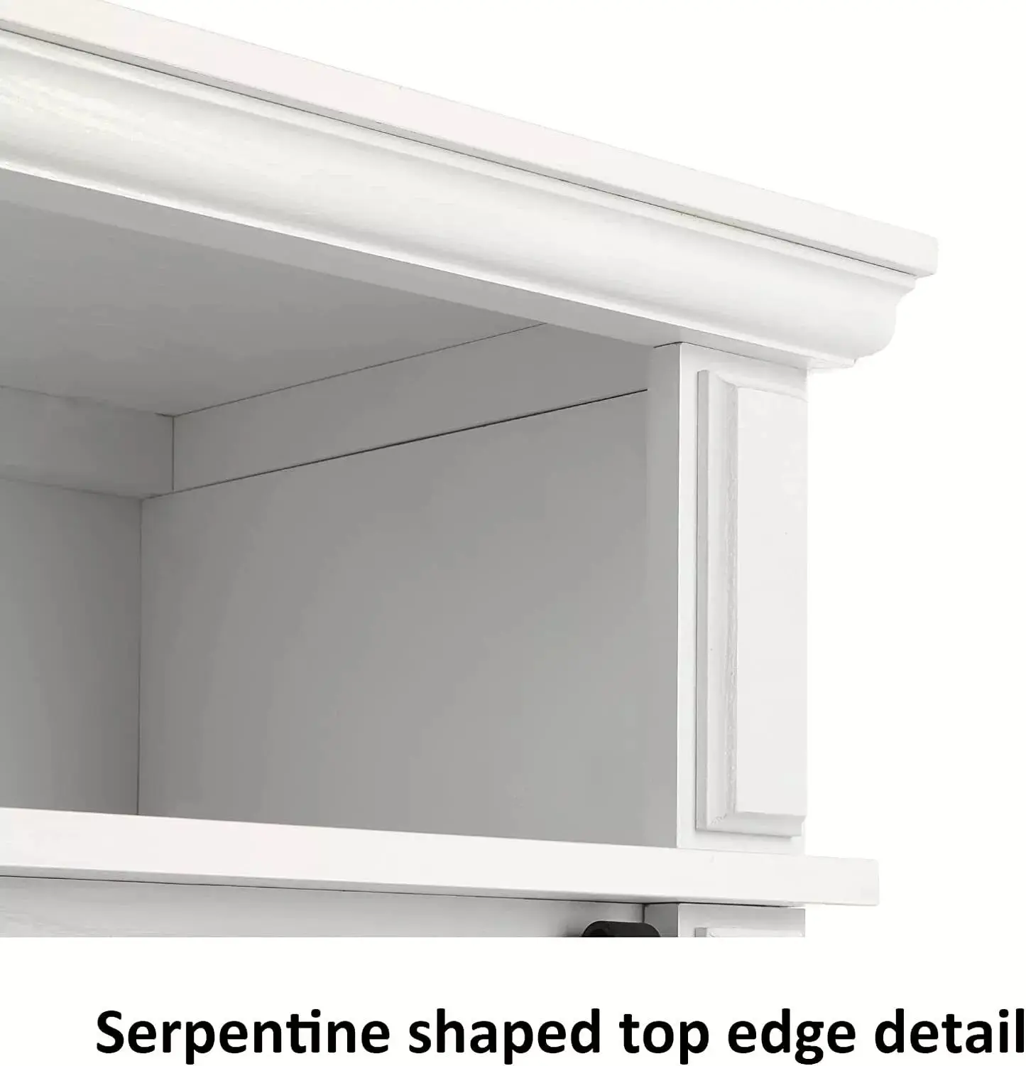 Yash Farmhouse Tall TV Media Cabinet Console - Image 4