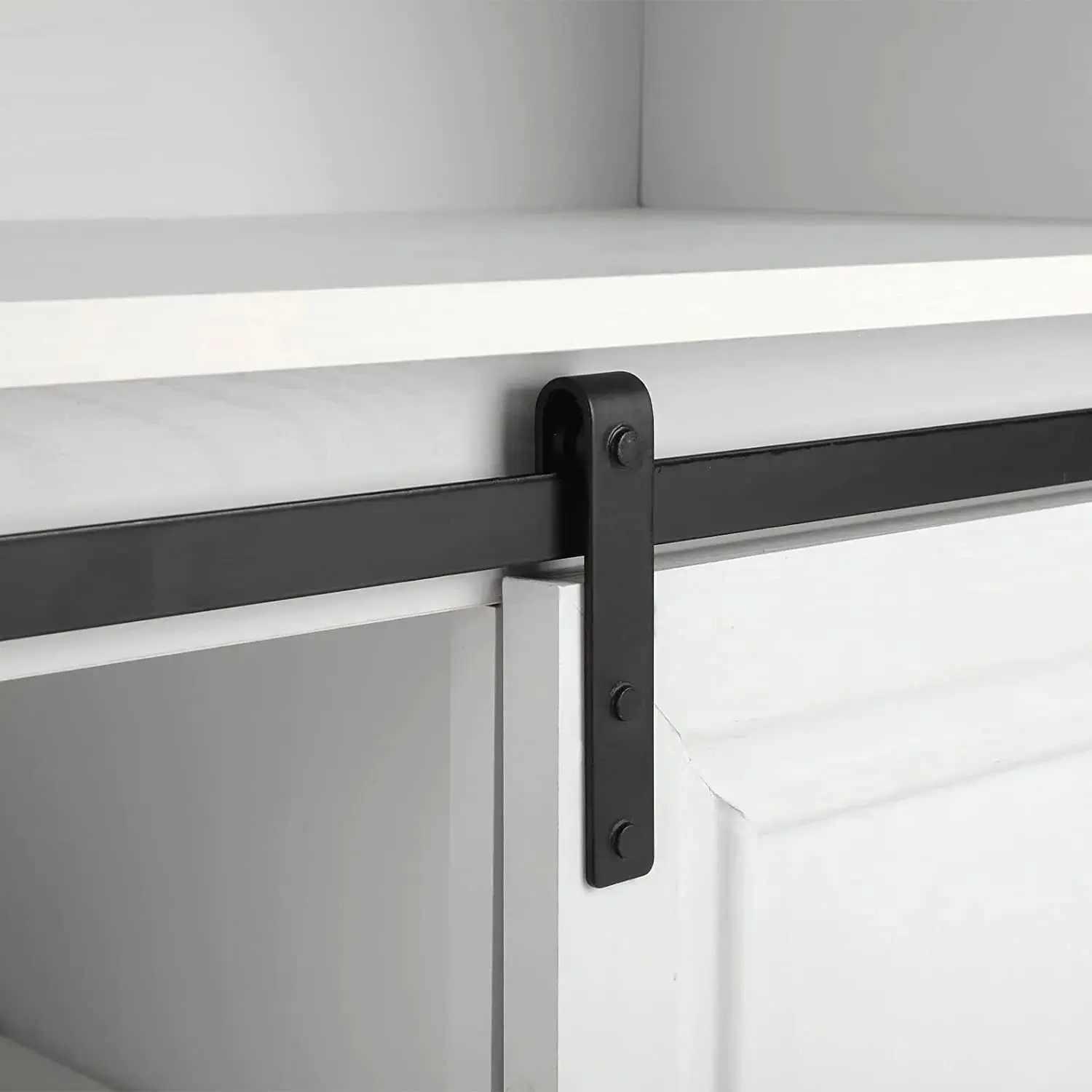 Yash Farmhouse Tall TV Media Cabinet Console - Image 5