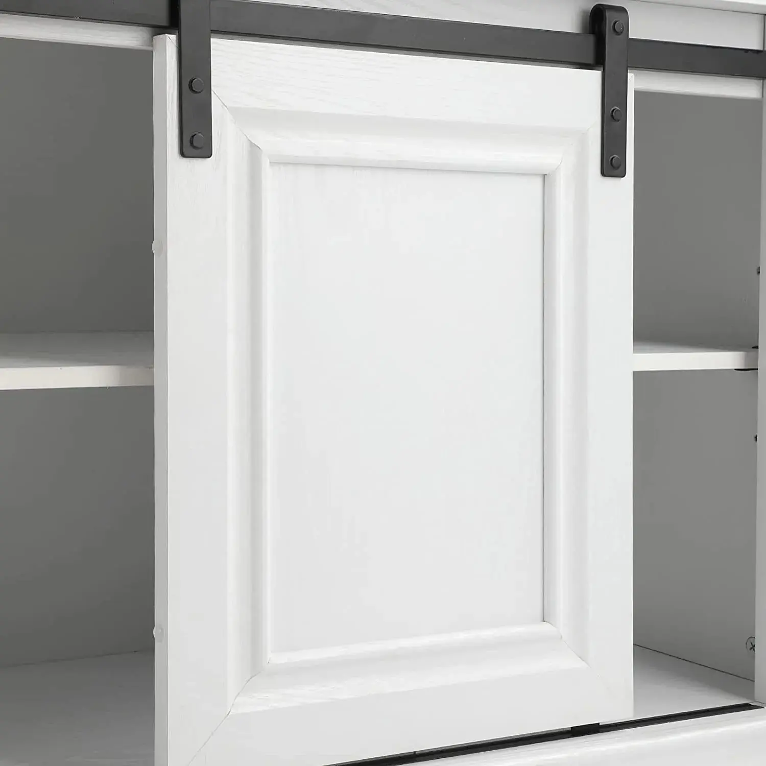 Yash Farmhouse Tall TV Media Cabinet Console - Image 6