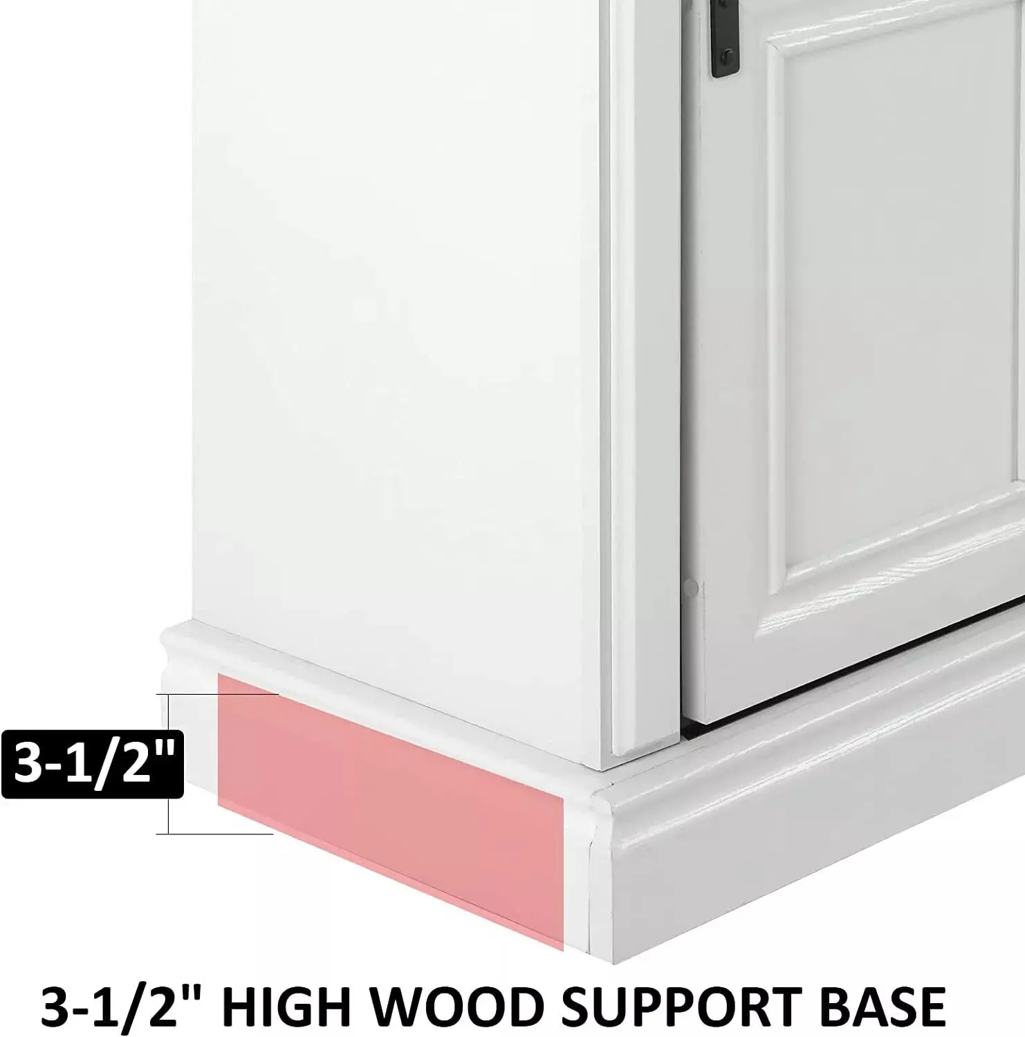 Yash Farmhouse Tall TV Media Cabinet Console - Image 7
