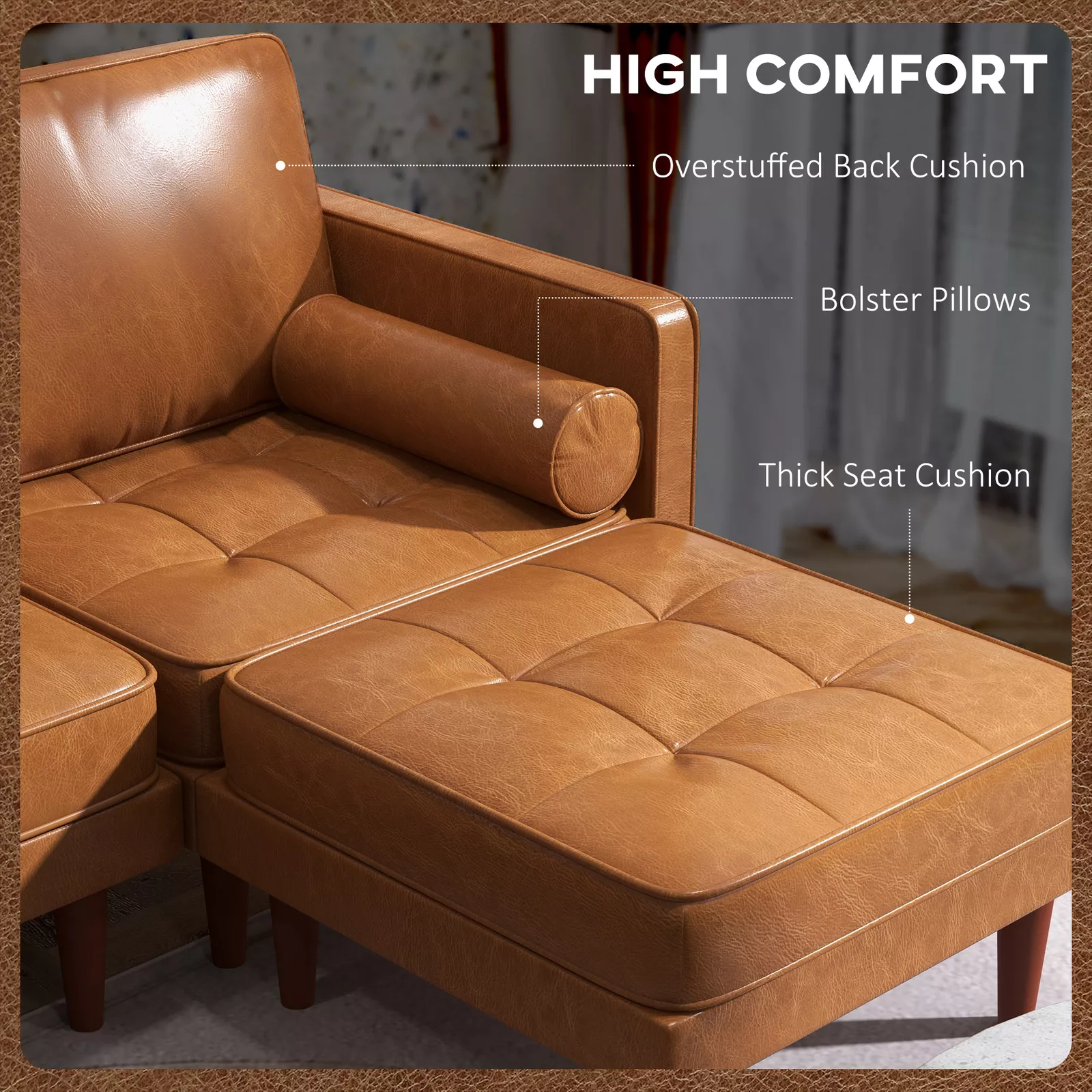 Yash L Shape Sectional Modular Sofa - Image 5