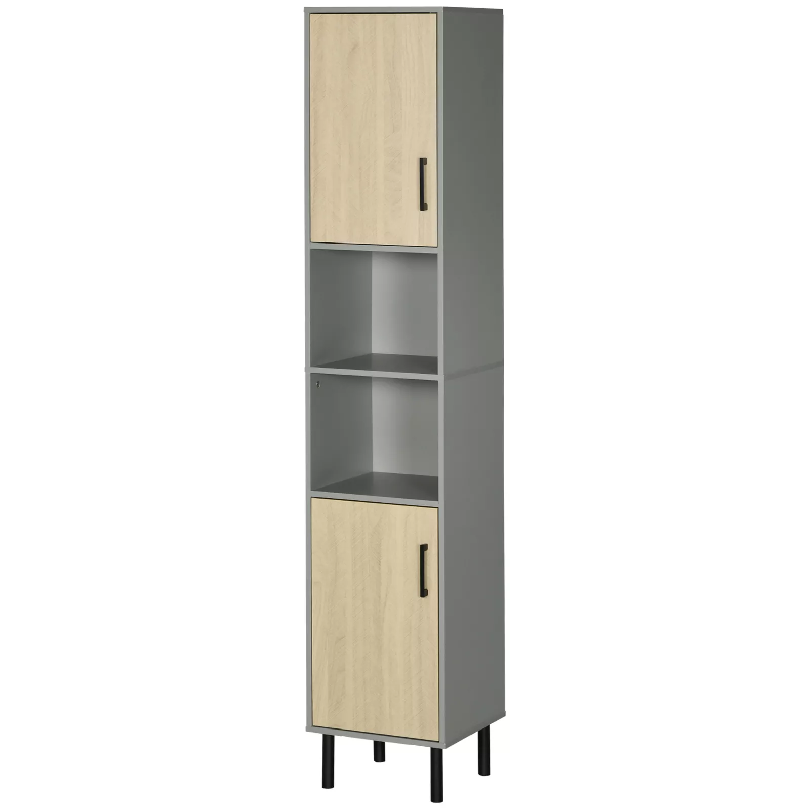 Yates Tall Freestanding Bathroom Cabinet - Image 2
