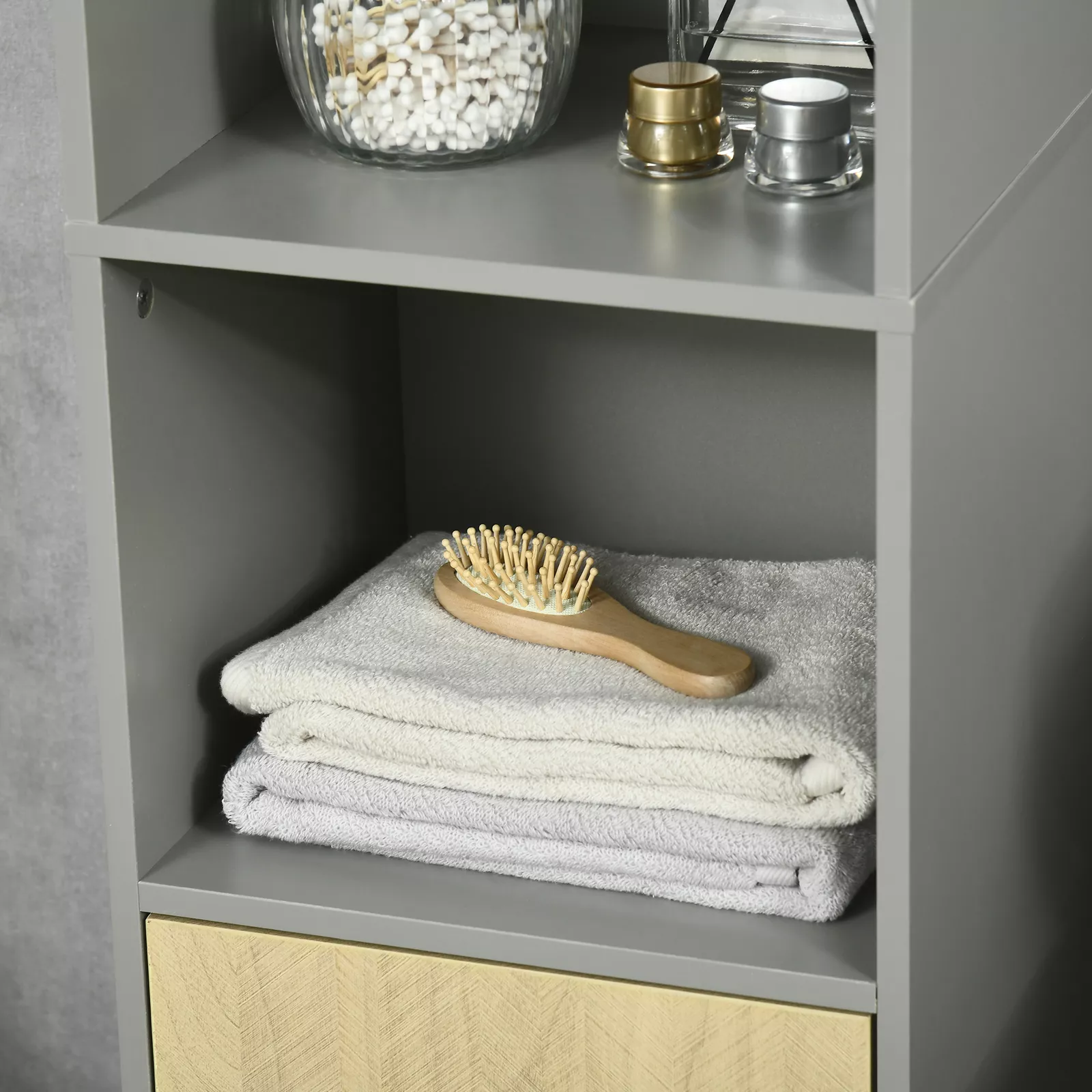 Yates Tall Freestanding Bathroom Cabinet - Image 7